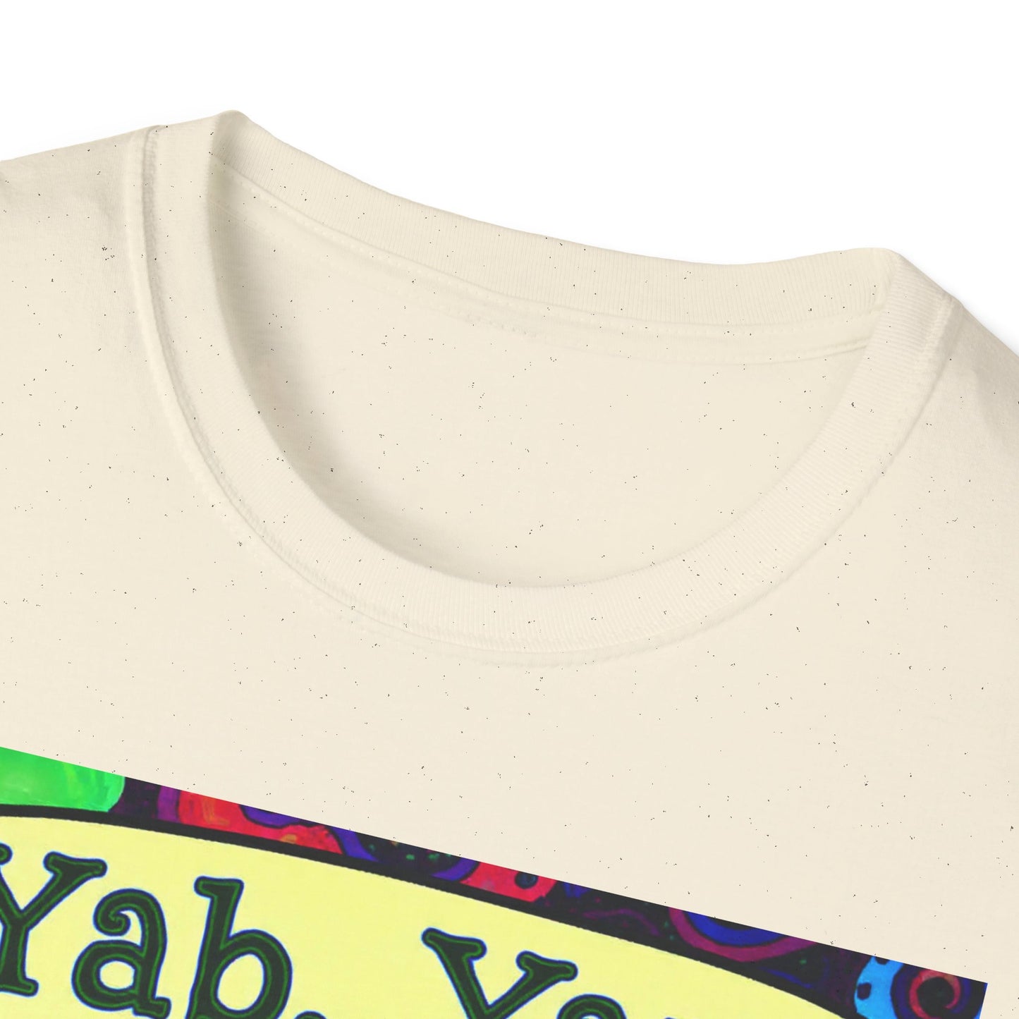 Yab, Yart or Yong Graphic T-Shirt — Colorful Psychedelic Girl Art