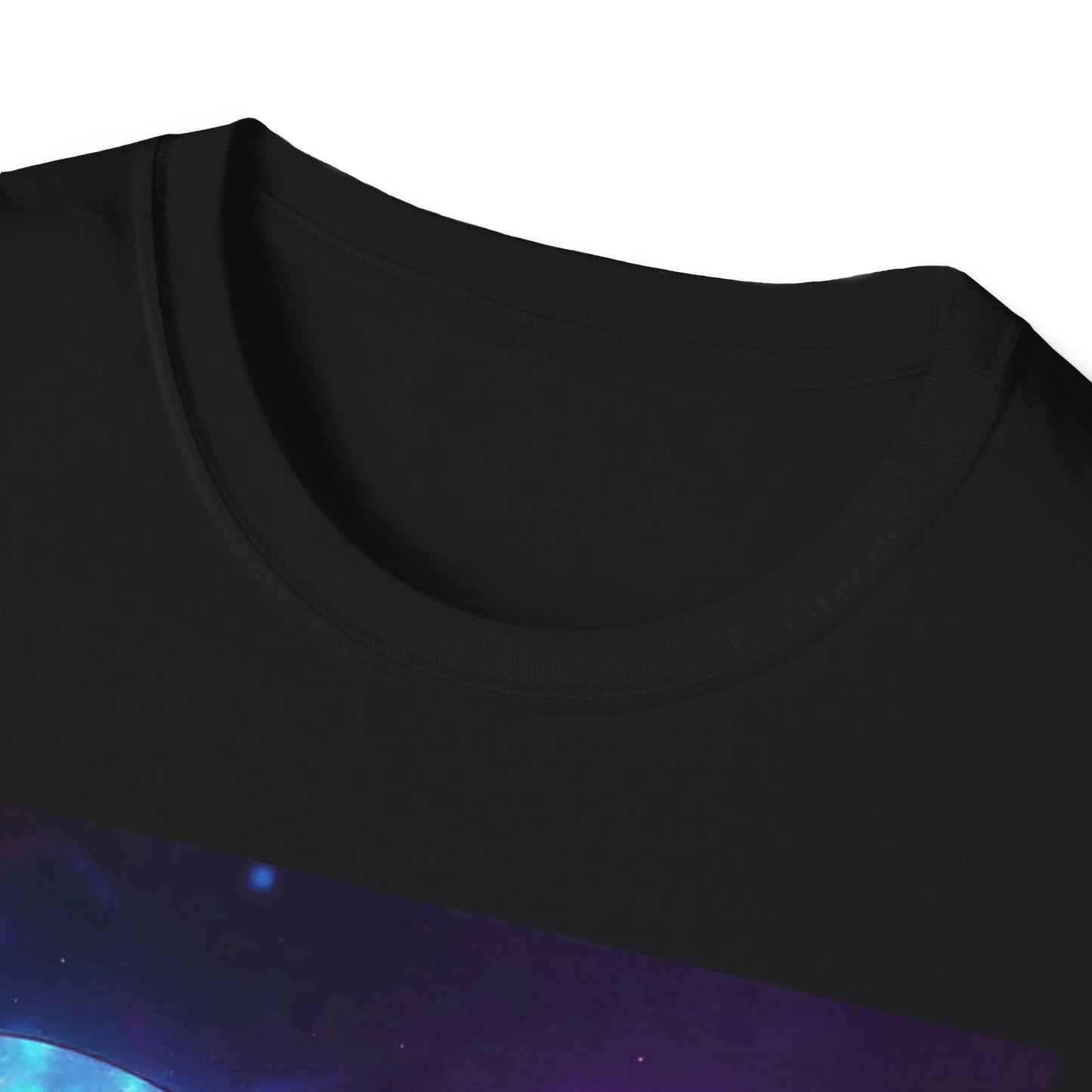 Yab? Yart? Or Yong? Neon Cybergirl Graphic T-Shirt