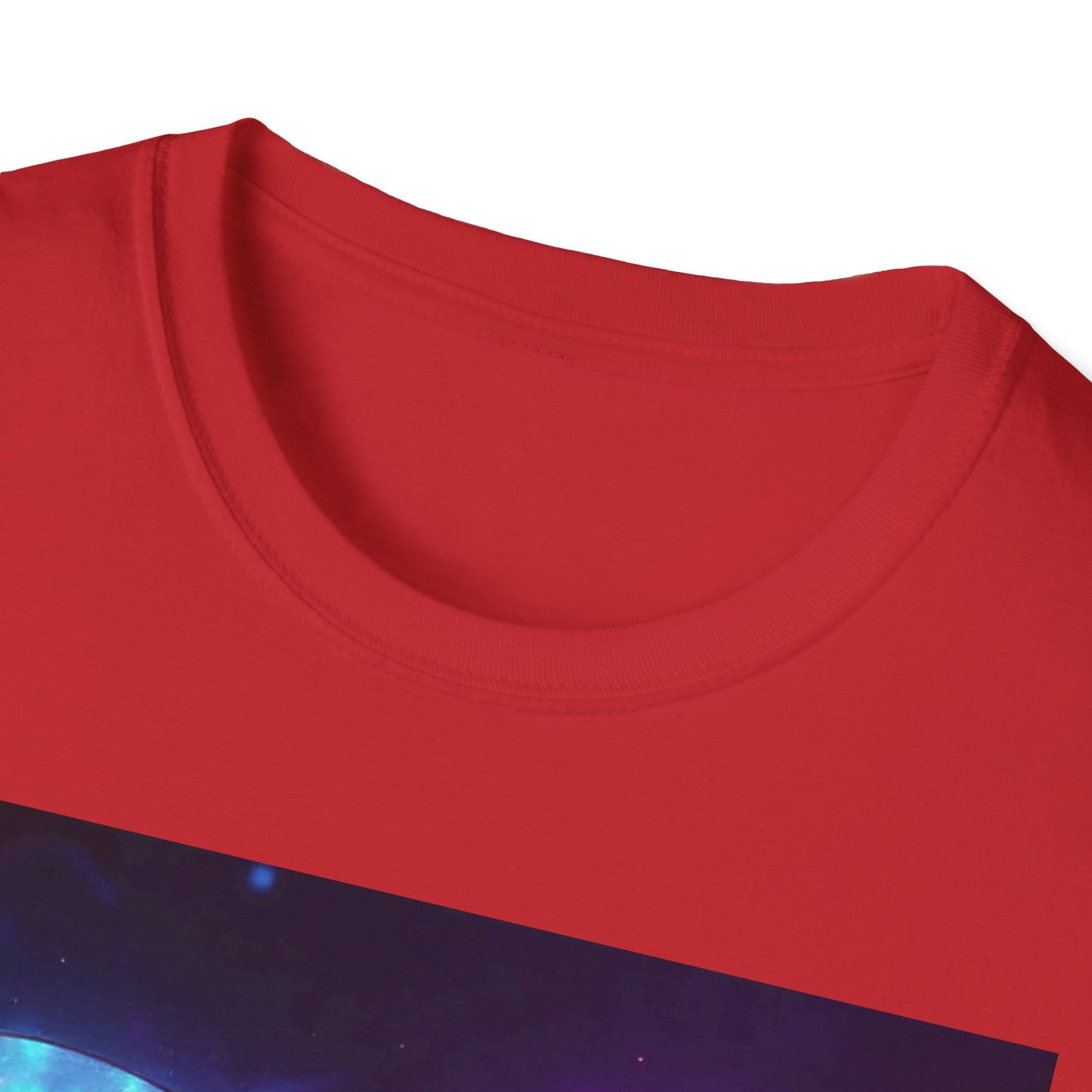 Yab? Yart? Or Yong? Neon Cybergirl Graphic T-Shirt