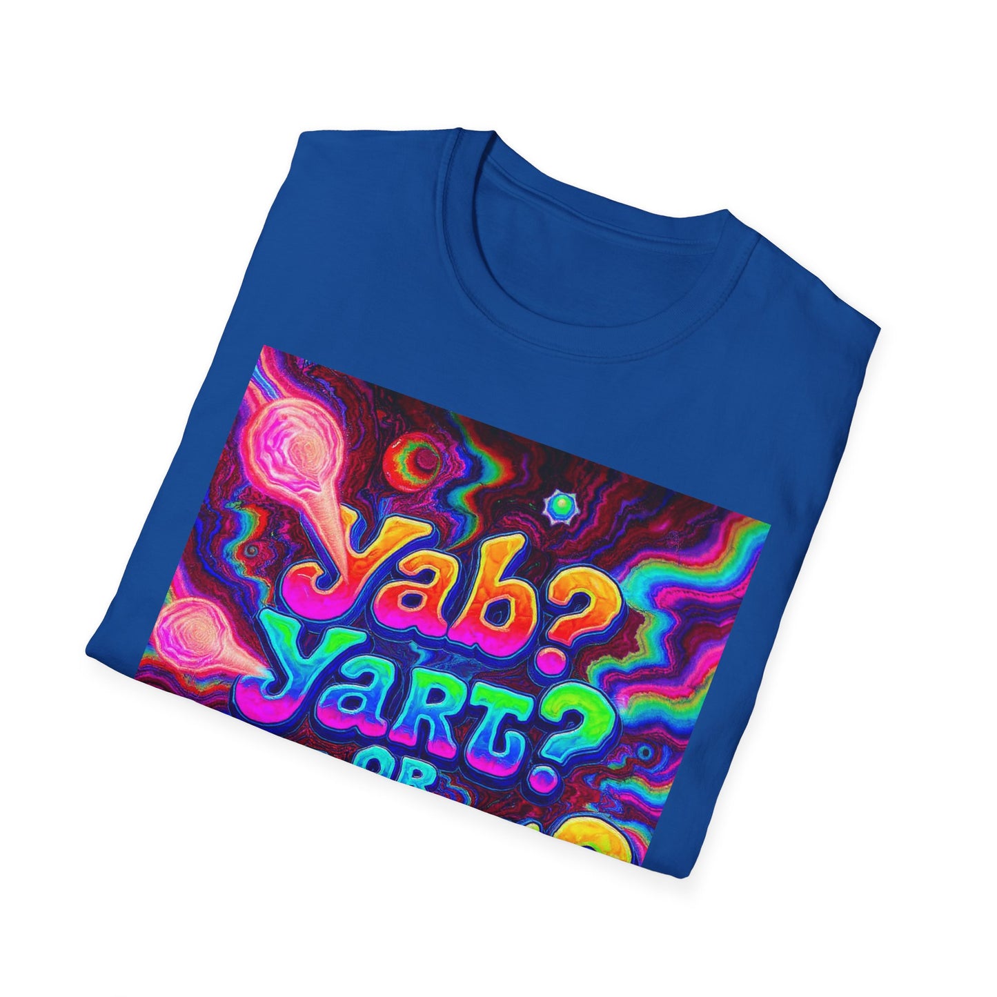 Copy of Yab, Yart or Yong Graphic T-Shirt — Colorful Psychedelic Girl Art