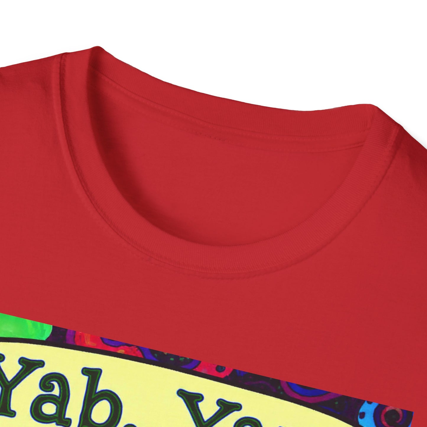 Yab, Yart or Yong Graphic T-Shirt — Colorful Psychedelic Girl Art