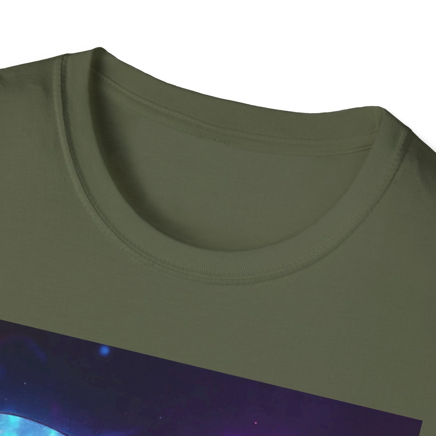 Yab? Yart? Or Yong? Neon Cybergirl Graphic T-Shirt