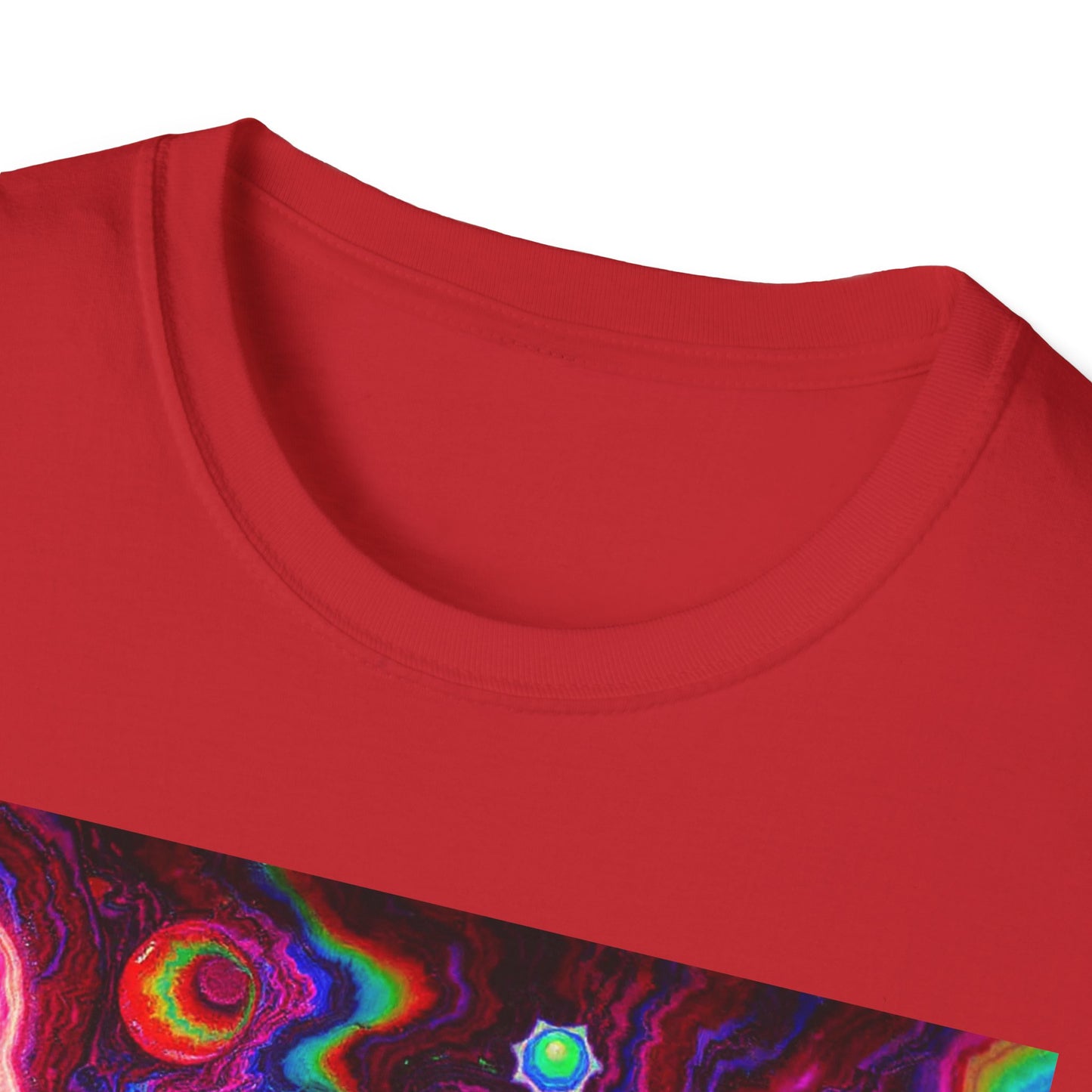 Copy of Yab, Yart or Yong Graphic T-Shirt — Colorful Psychedelic Girl Art