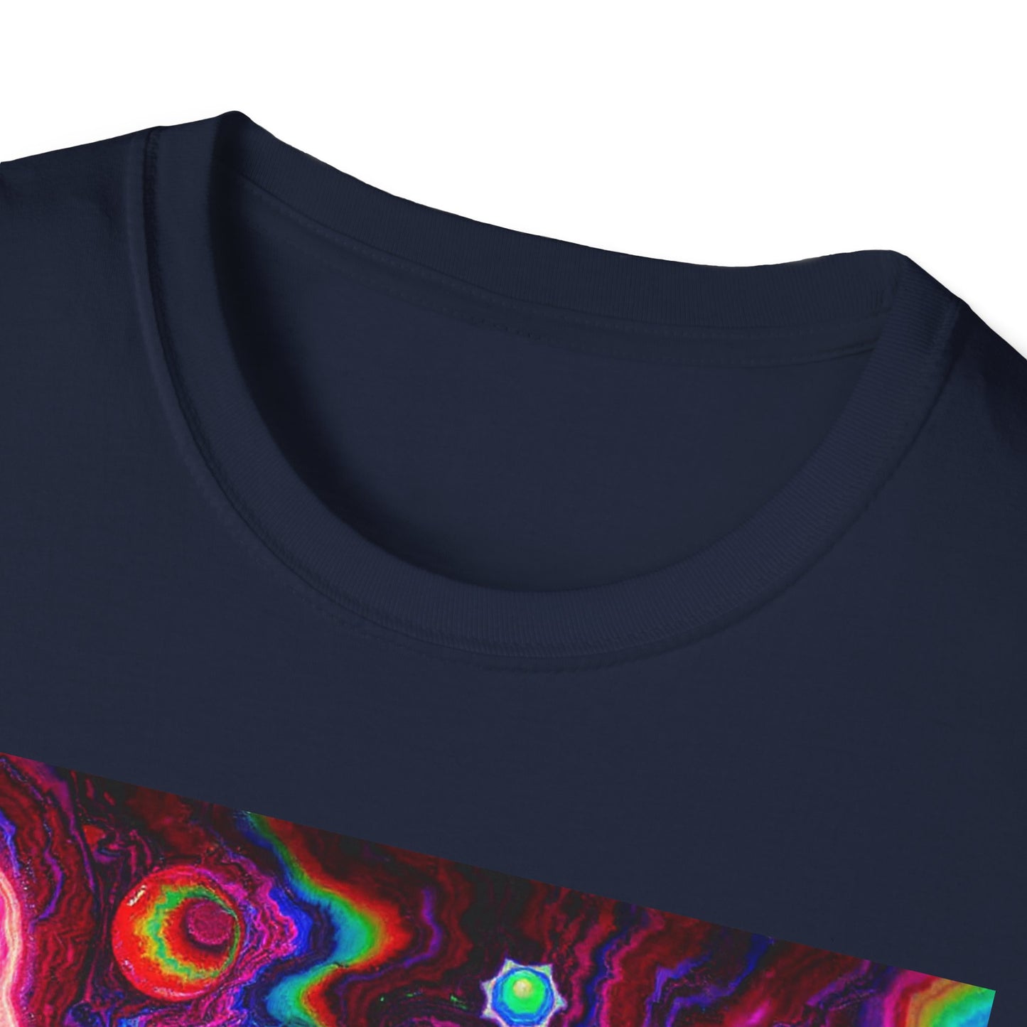 Copy of Yab, Yart or Yong Graphic T-Shirt — Colorful Psychedelic Girl Art
