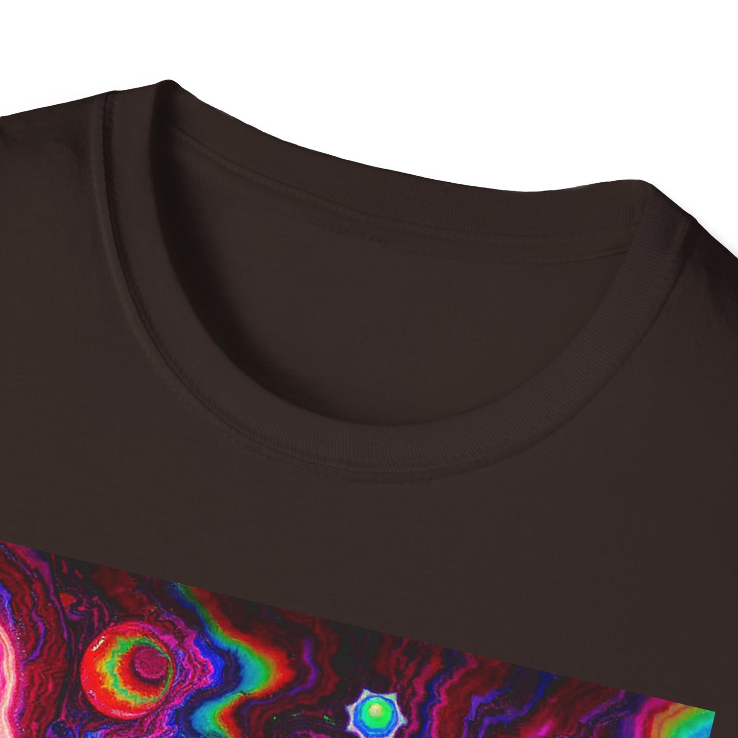 Copy of Yab, Yart or Yong Graphic T-Shirt — Colorful Psychedelic Girl Art