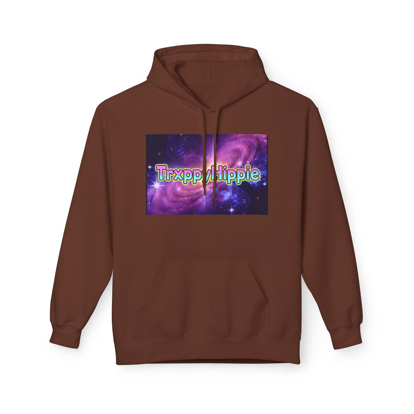 Trippy Hippie Hoodie — Retro Psychedelic Galaxy Graphic Hoodie