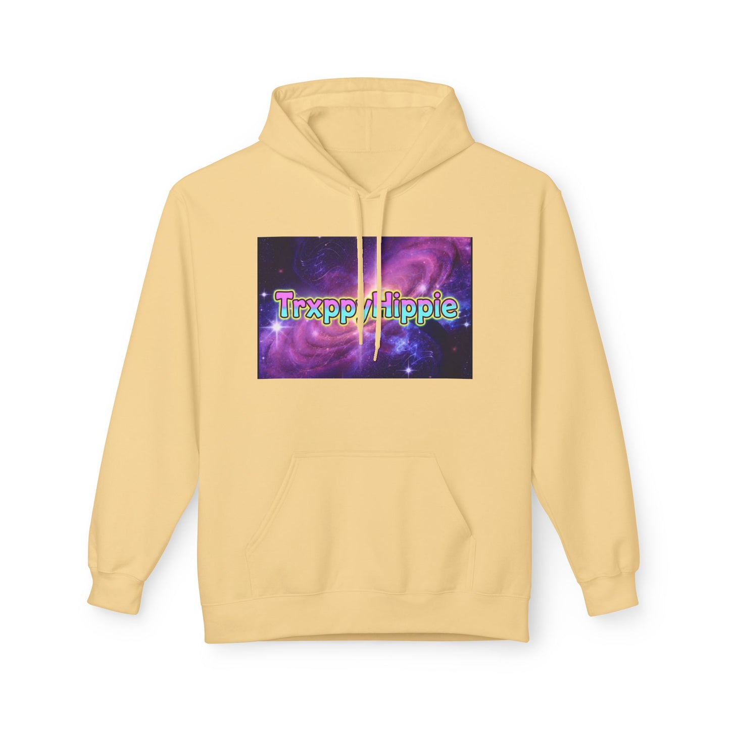 Trippy Hippie Hoodie — Retro Psychedelic Galaxy Graphic Hoodie