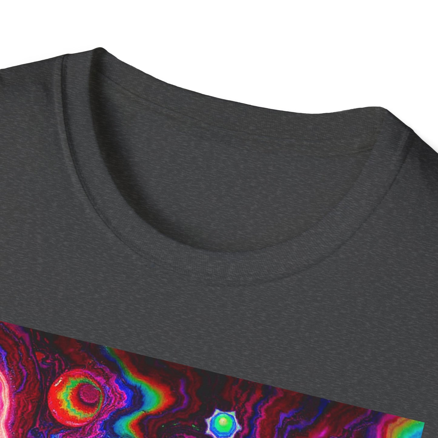 Copy of Yab, Yart or Yong Graphic T-Shirt — Colorful Psychedelic Girl Art
