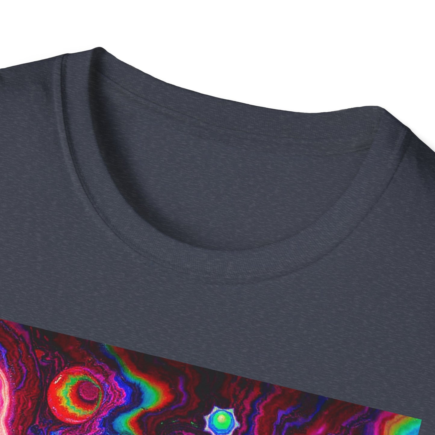 Copy of Yab, Yart or Yong Graphic T-Shirt — Colorful Psychedelic Girl Art