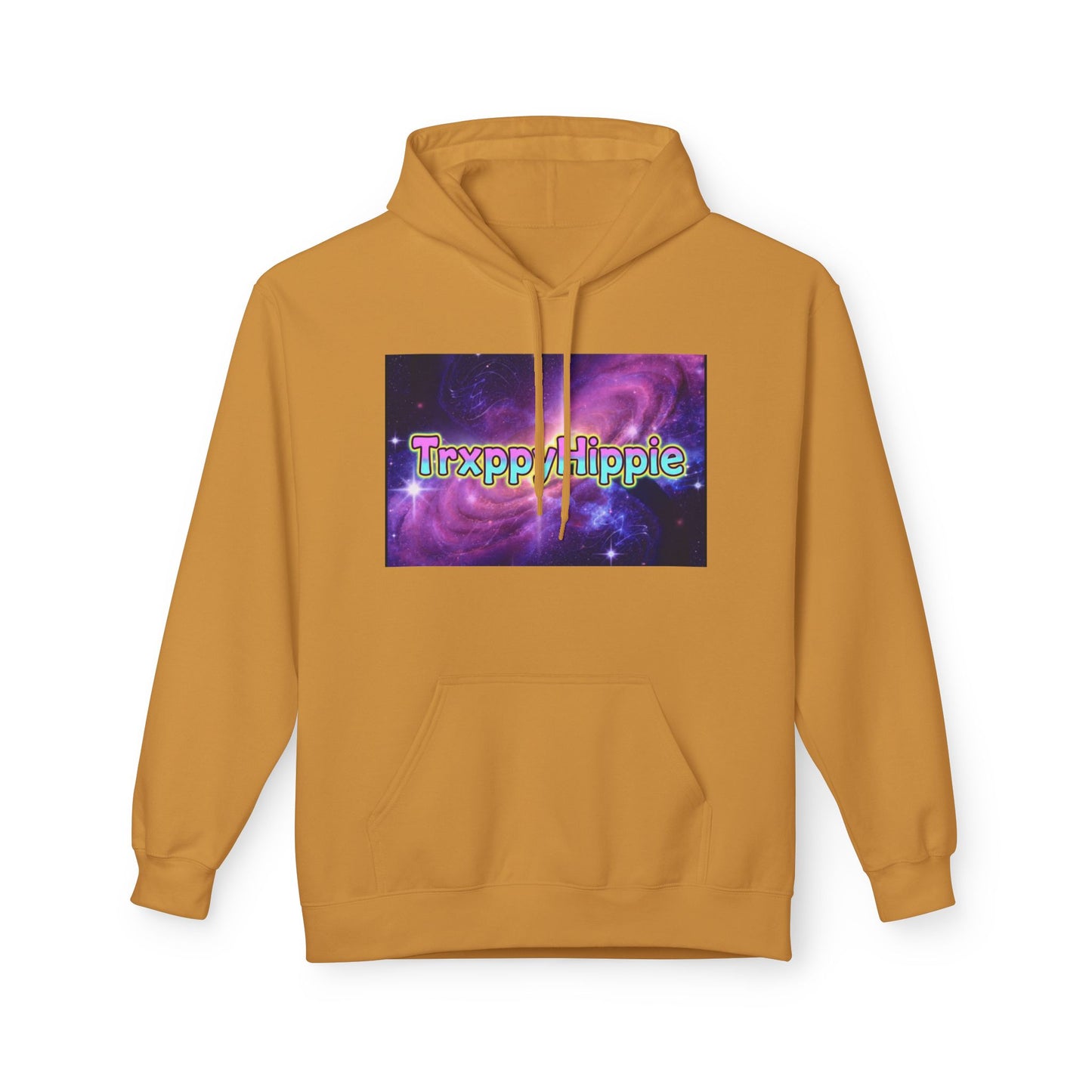 Trippy Hippie Hoodie — Retro Psychedelic Galaxy Graphic Hoodie