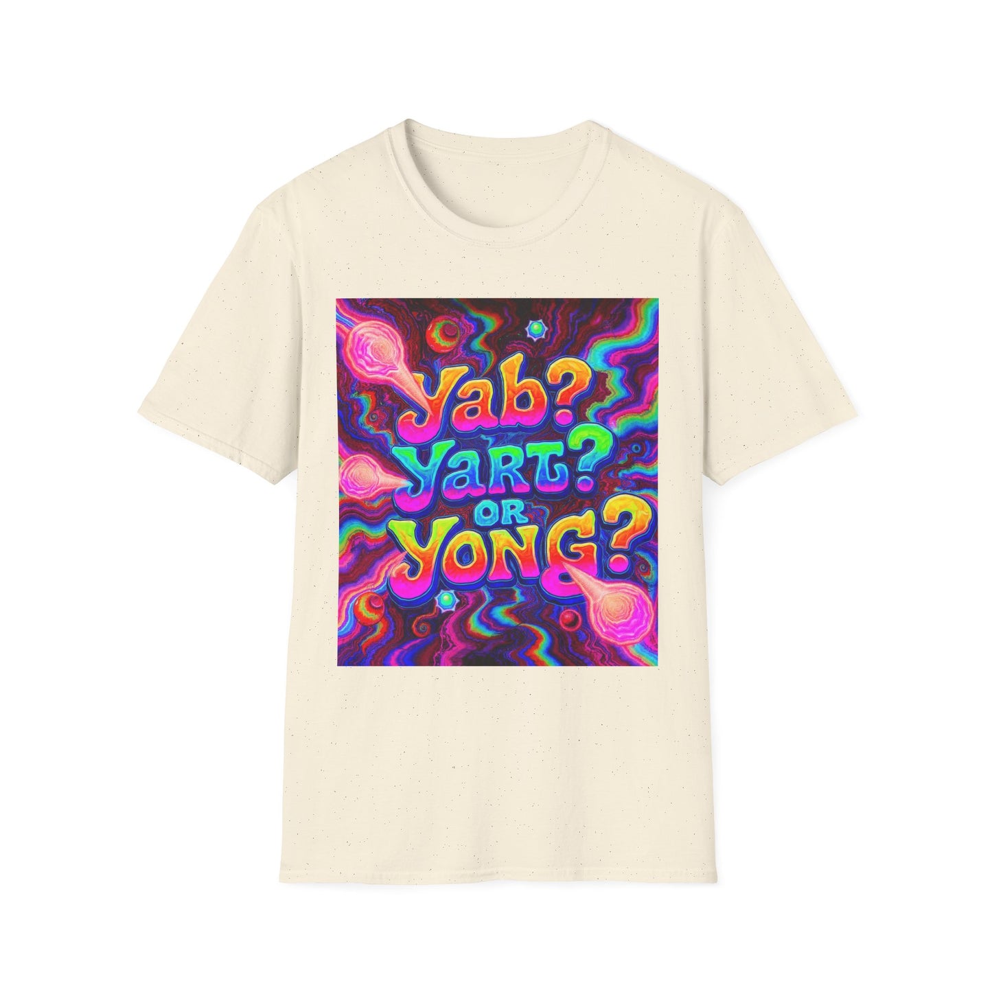 Copy of Yab, Yart or Yong Graphic T-Shirt — Colorful Psychedelic Girl Art