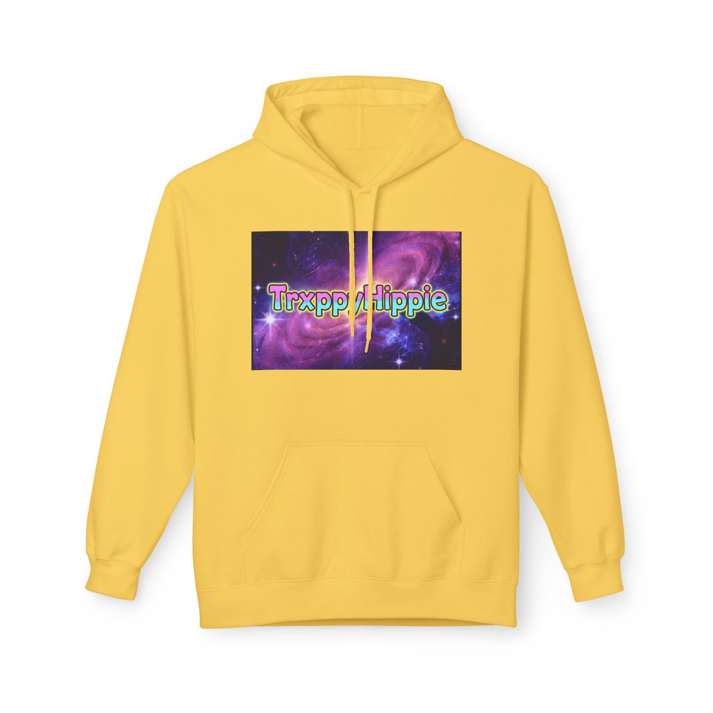 Trippy Hippie Hoodie — Retro Psychedelic Galaxy Graphic Hoodie