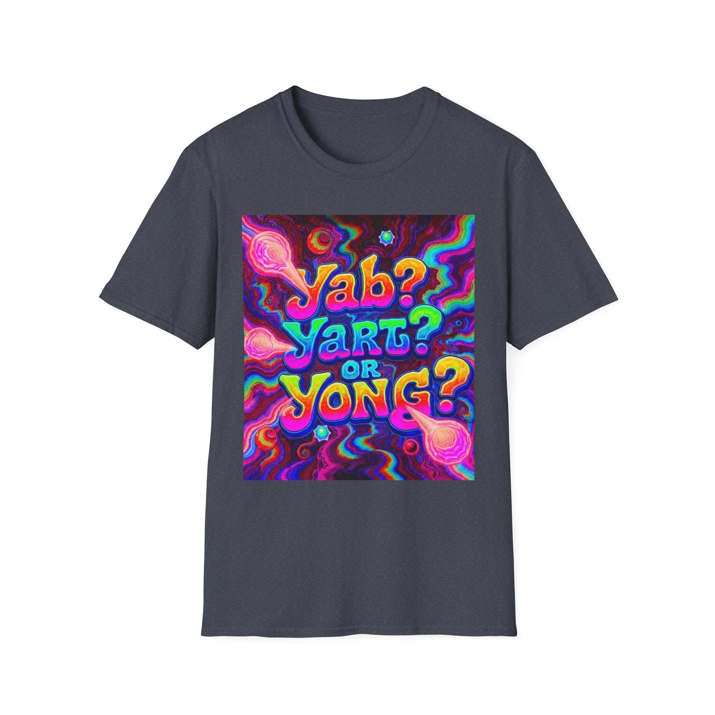 Copy of Yab, Yart or Yong Graphic T-Shirt — Colorful Psychedelic Girl Art