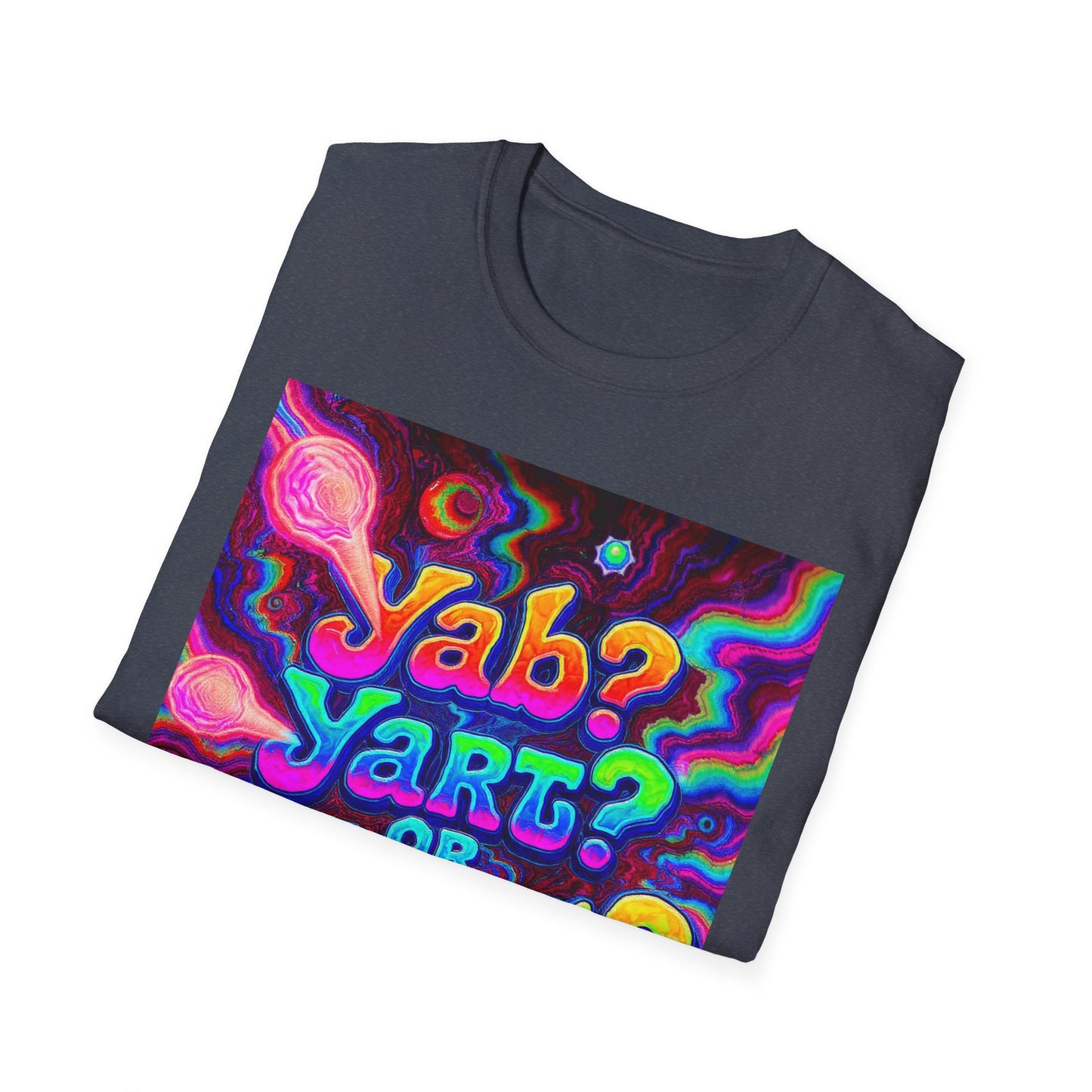 Copy of Yab, Yart or Yong Graphic T-Shirt — Colorful Psychedelic Girl Art