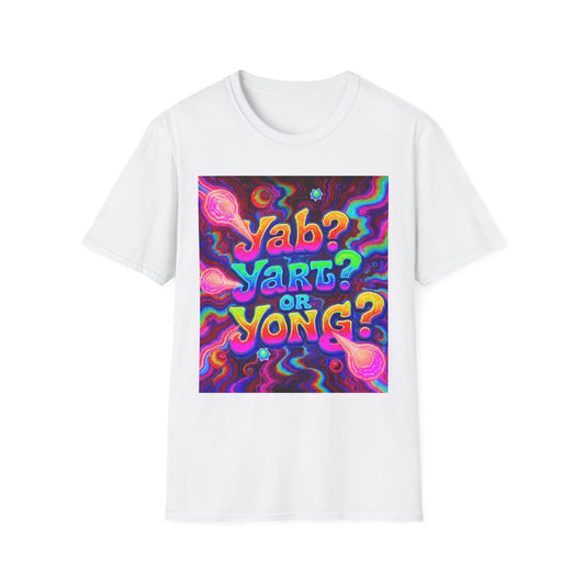 Copy of Yab, Yart or Yong Graphic T-Shirt — Colorful Psychedelic Girl Art