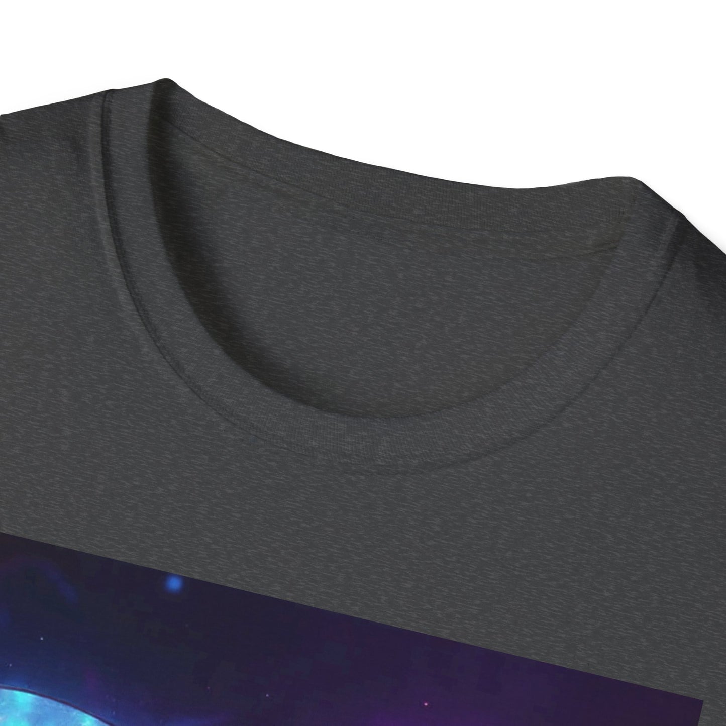 Yab? Yart? Or Yong? Neon Cybergirl Graphic T-Shirt