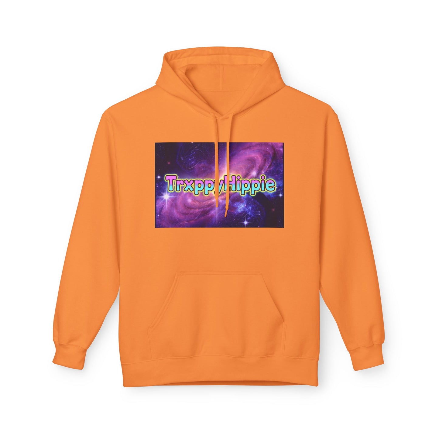 Trippy Hippie Hoodie — Retro Psychedelic Galaxy Graphic Hoodie