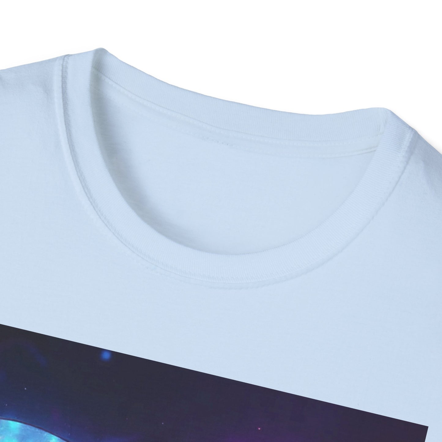 Yab? Yart? Or Yong? Neon Cybergirl Graphic T-Shirt