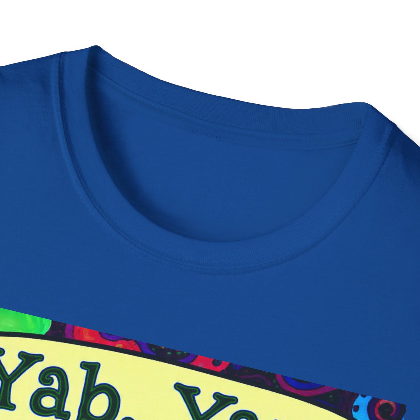 Yab, Yart or Yong Graphic T-Shirt — Colorful Psychedelic Girl Art