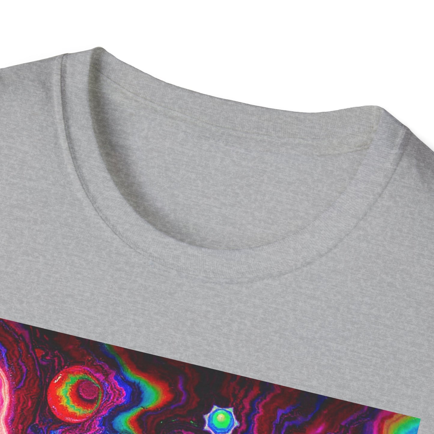 Copy of Yab, Yart or Yong Graphic T-Shirt — Colorful Psychedelic Girl Art