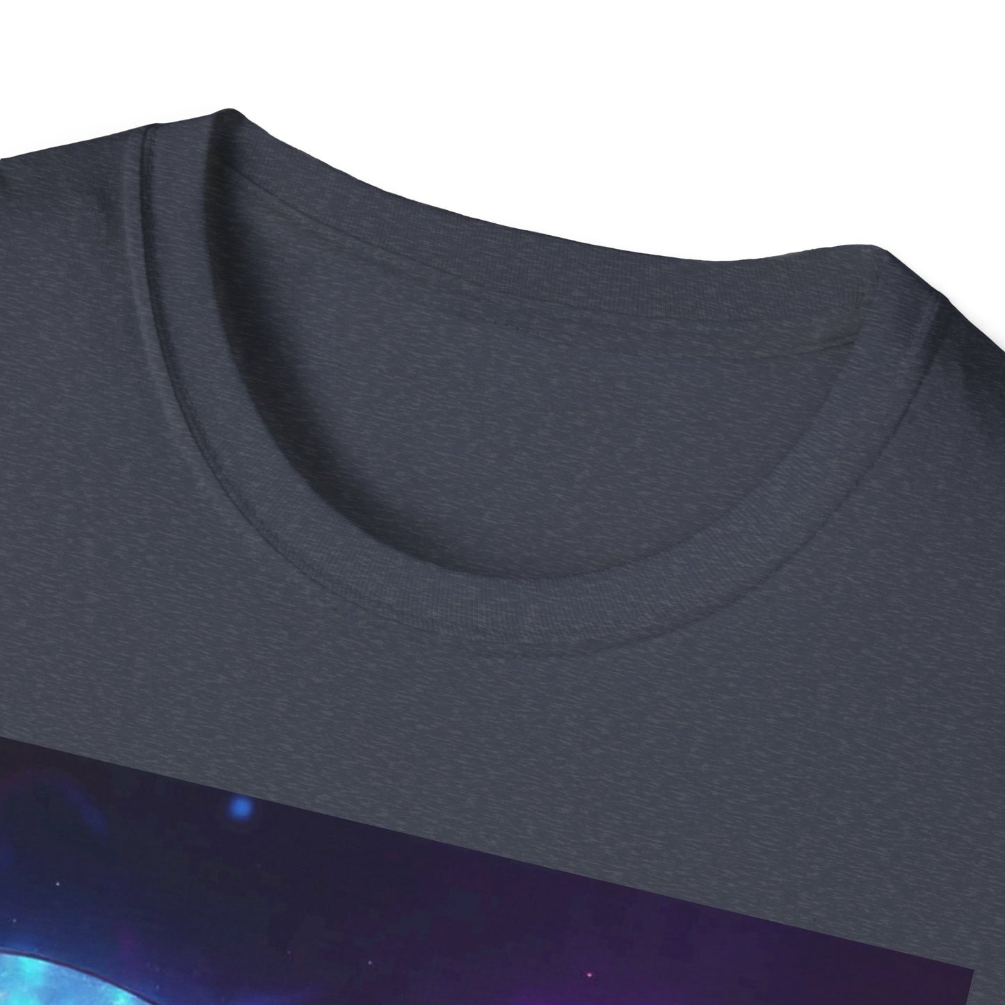 Yab? Yart? Or Yong? Neon Cybergirl Graphic T-Shirt