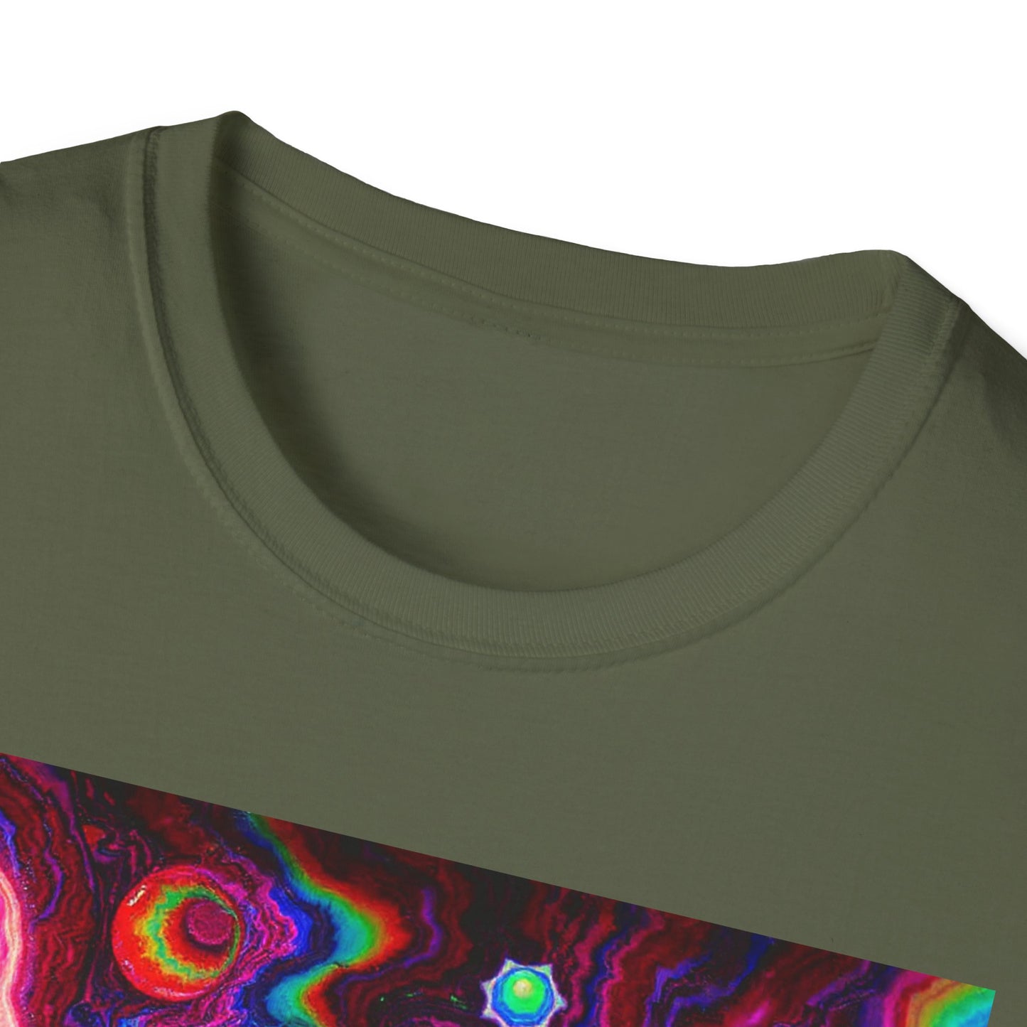 Copy of Yab, Yart or Yong Graphic T-Shirt — Colorful Psychedelic Girl Art