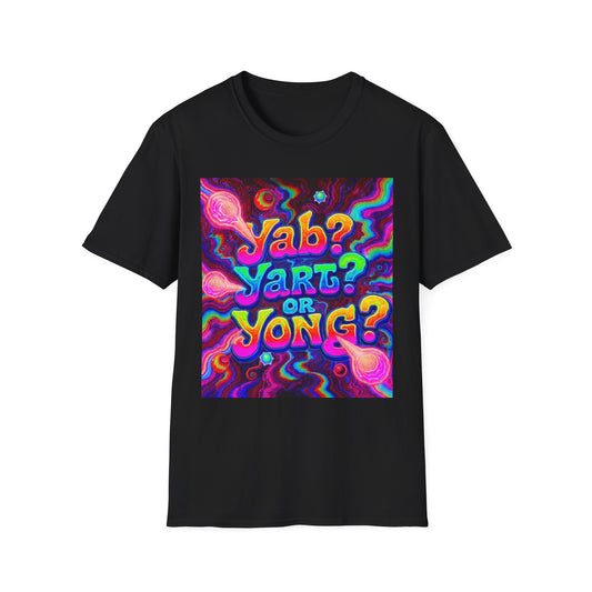 Copy of Yab, Yart or Yong Graphic T-Shirt — Colorful Psychedelic Girl Art