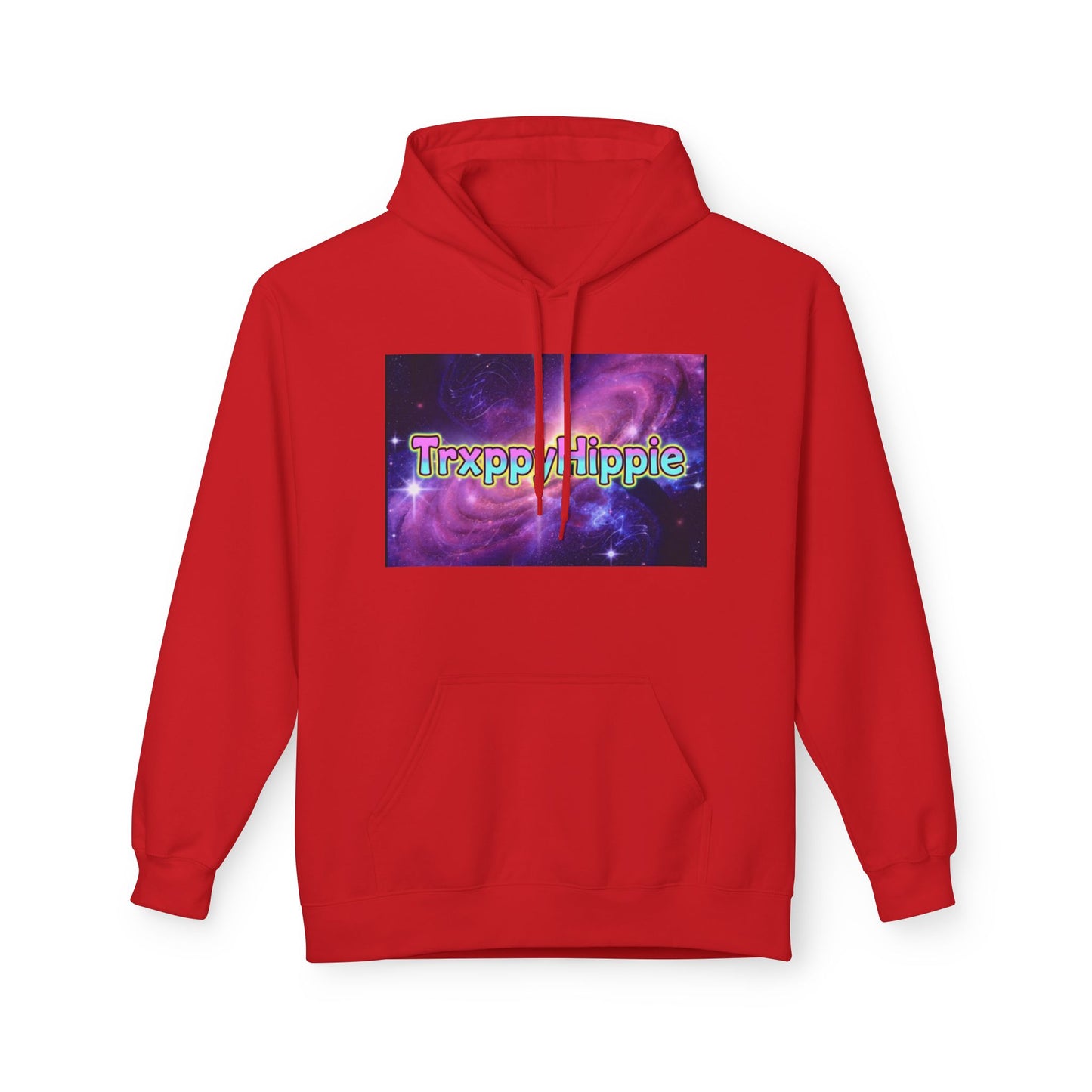 Trippy Hippie Hoodie — Retro Psychedelic Galaxy Graphic Hoodie
