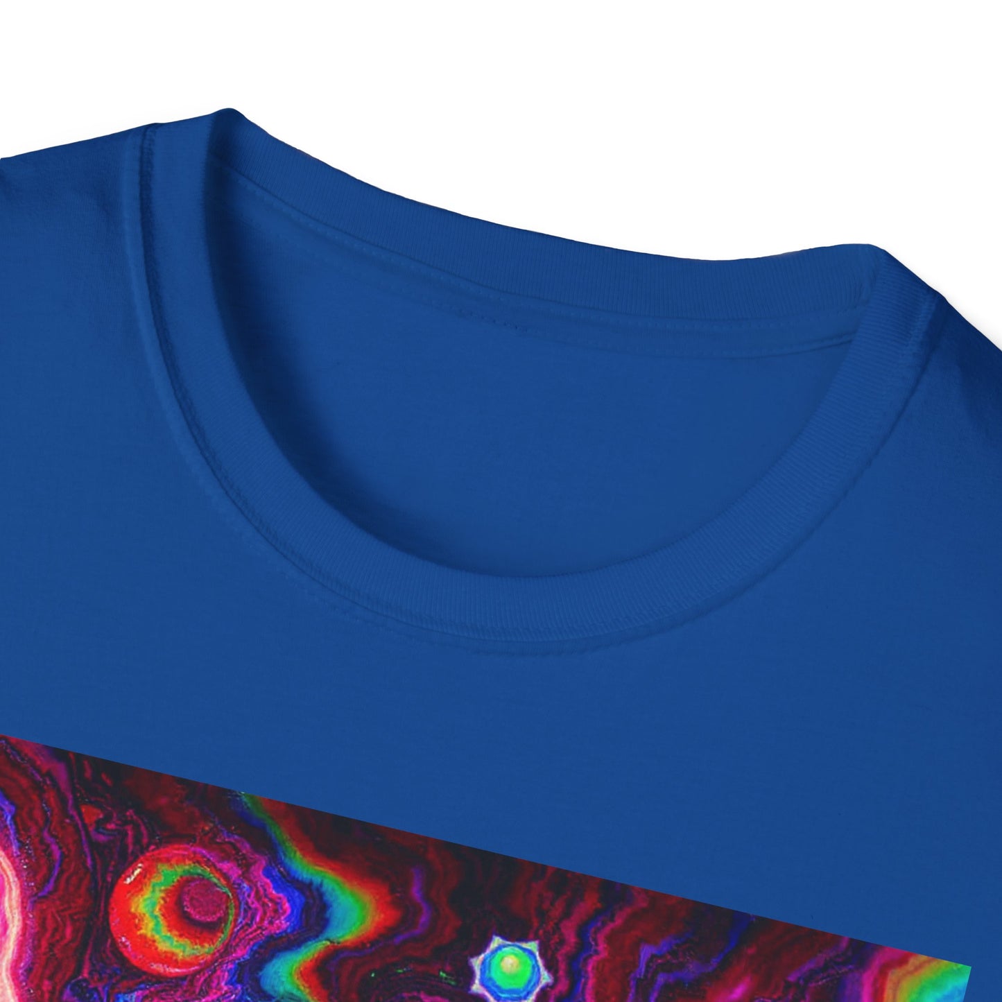 Copy of Yab, Yart or Yong Graphic T-Shirt — Colorful Psychedelic Girl Art
