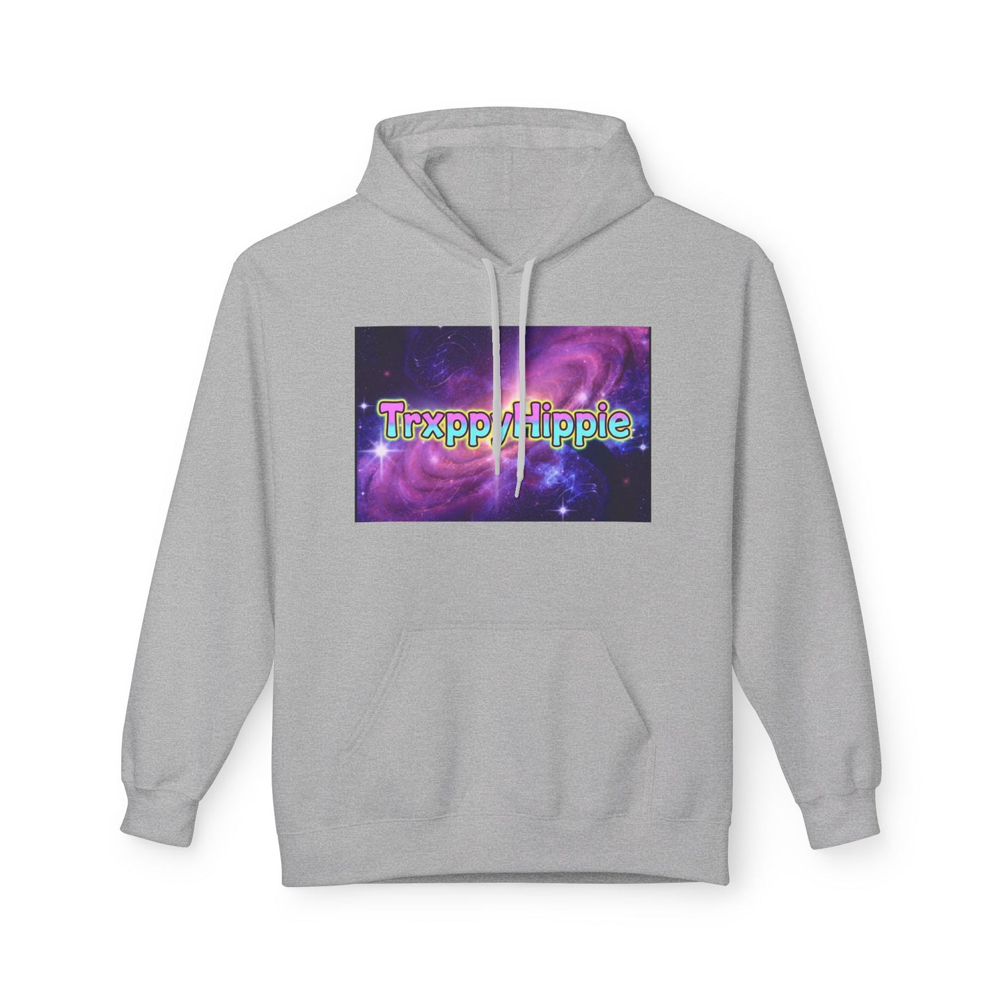Trippy Hippie Hoodie — Retro Psychedelic Galaxy Graphic Hoodie
