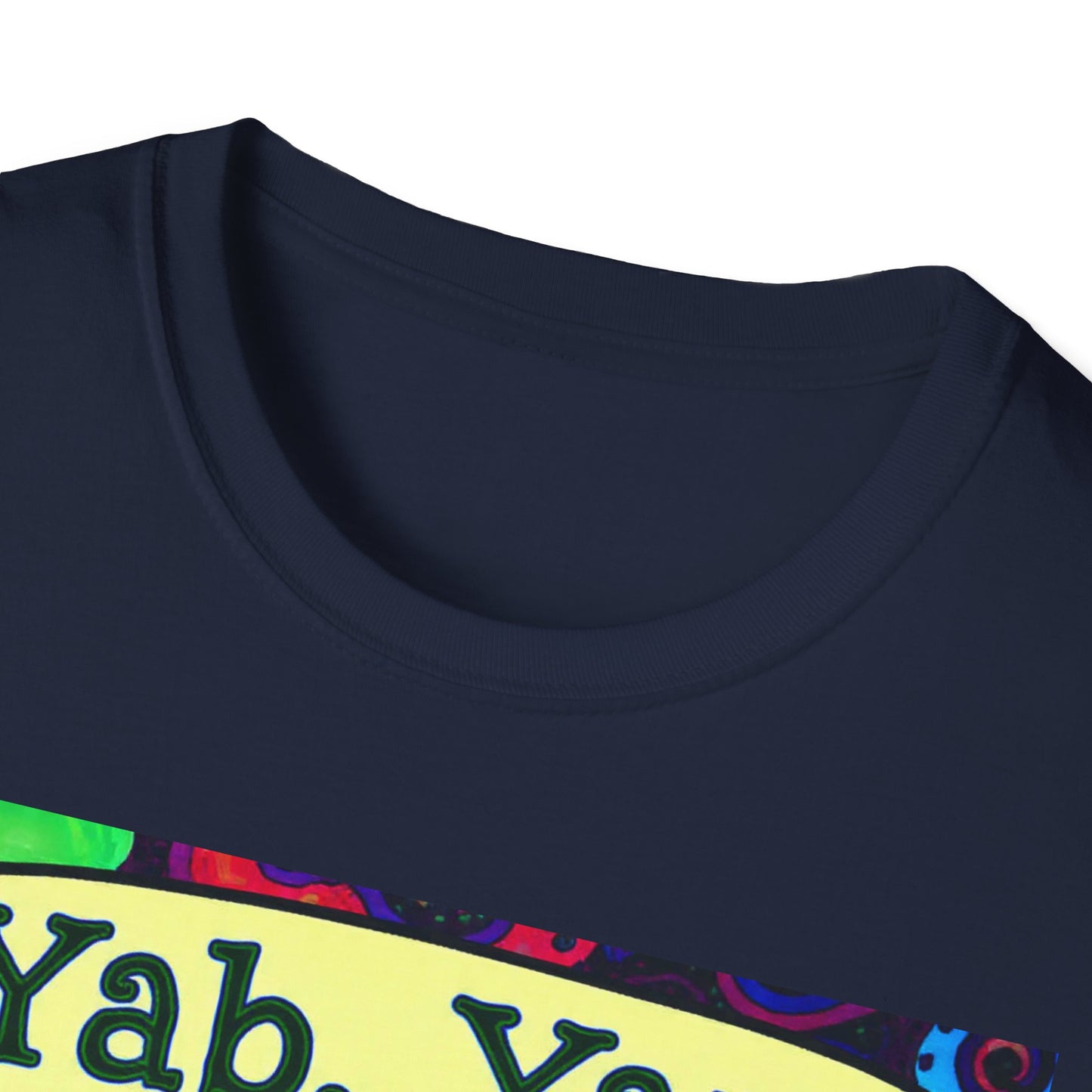 Yab, Yart or Yong Graphic T-Shirt — Colorful Psychedelic Girl Art