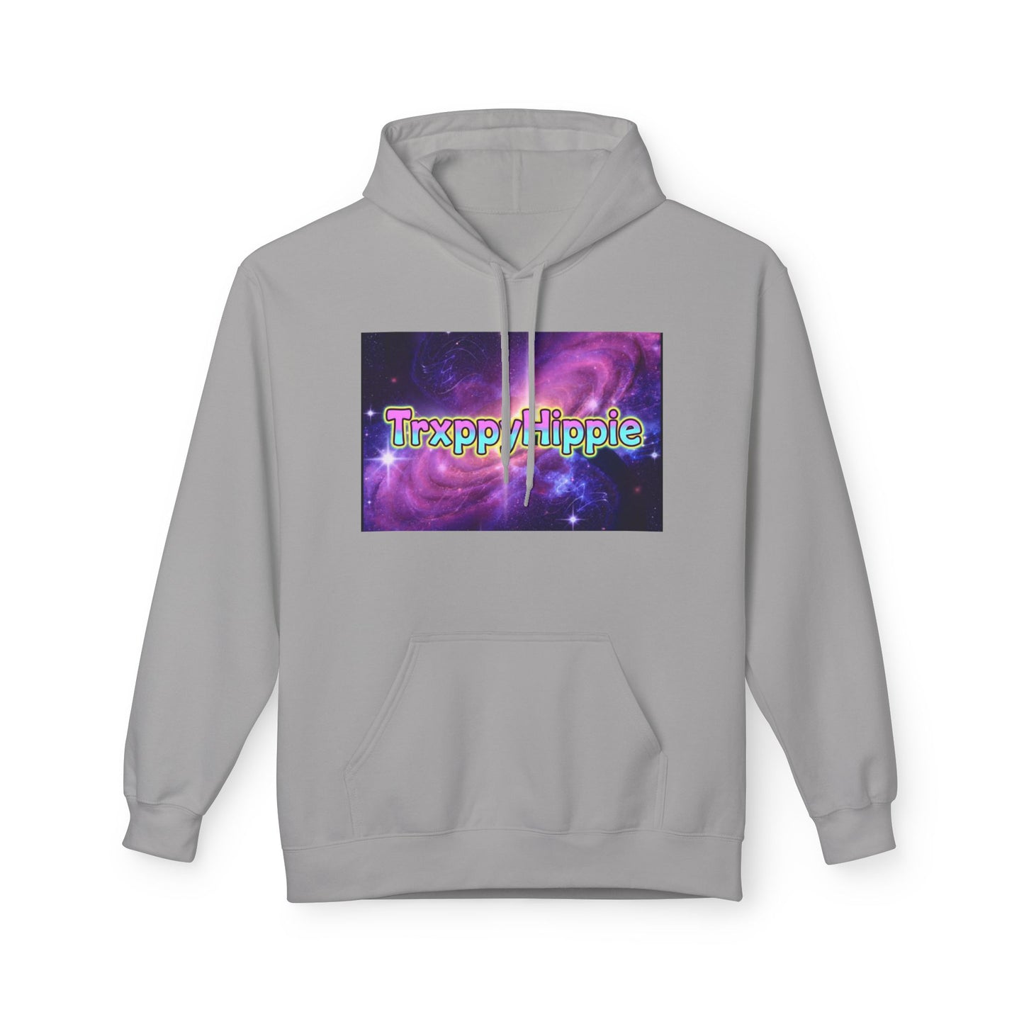 Trippy Hippie Hoodie — Retro Psychedelic Galaxy Graphic Hoodie