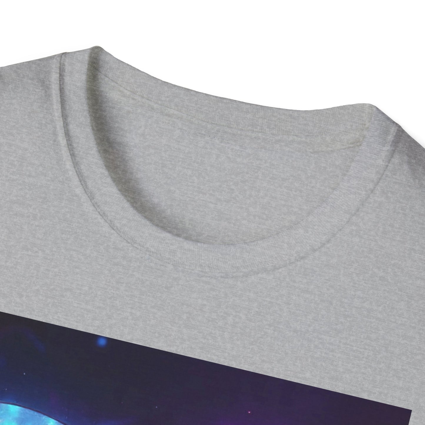 Yab? Yart? Or Yong? Neon Cybergirl Graphic T-Shirt