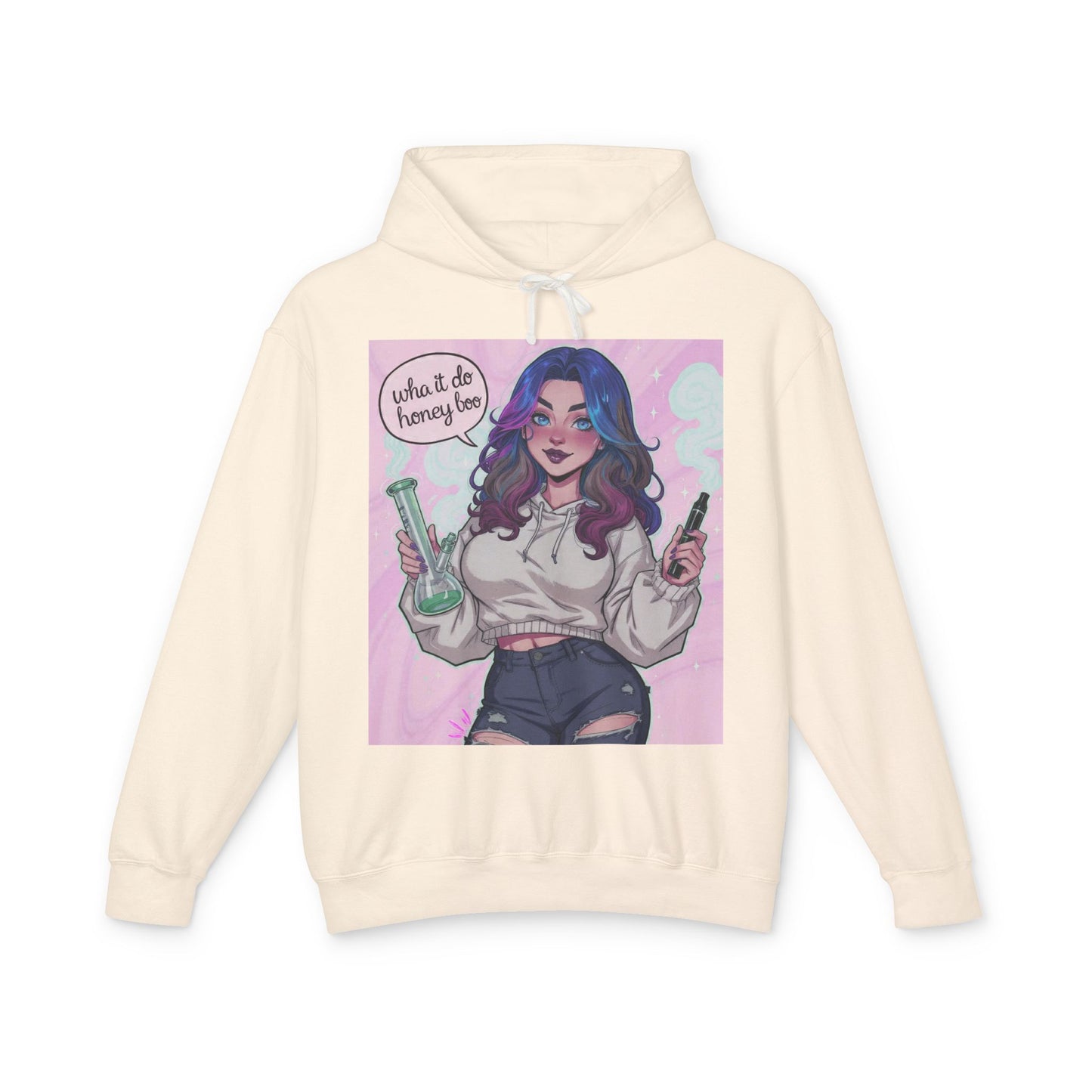 Copy of Psychedelic "Jab? Yart? or Yong?" Hoodie — Retro Tie-Dye Graphic Pullover