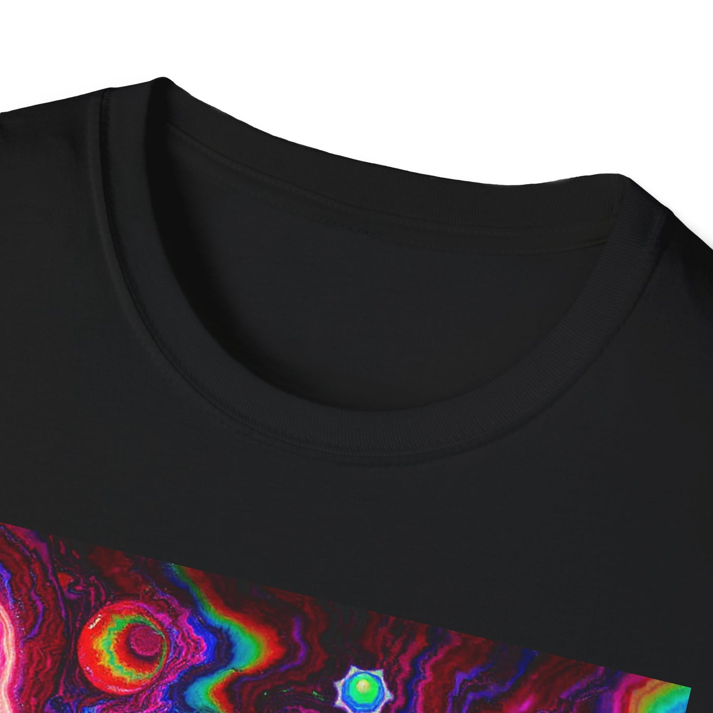 Copy of Yab, Yart or Yong Graphic T-Shirt — Colorful Psychedelic Girl Art
