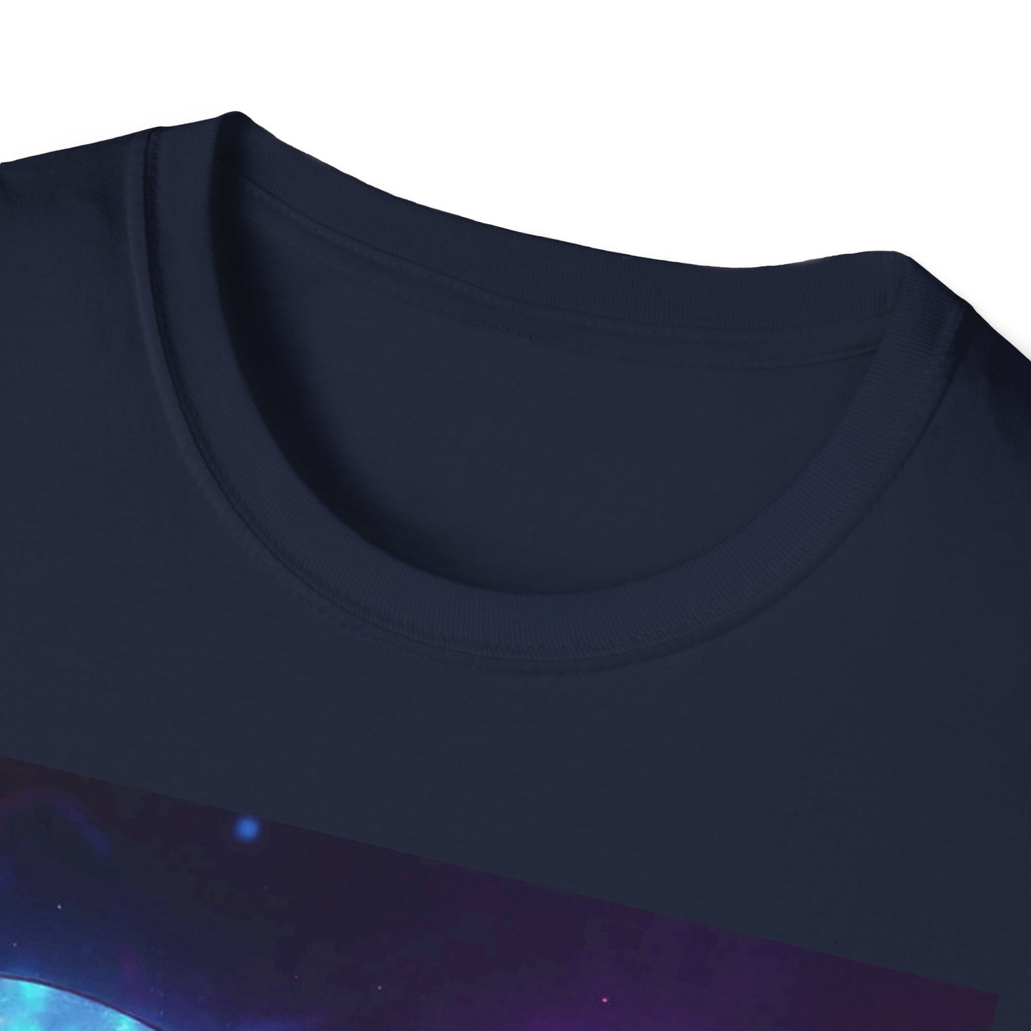 Yab? Yart? Or Yong? Neon Cybergirl Graphic T-Shirt