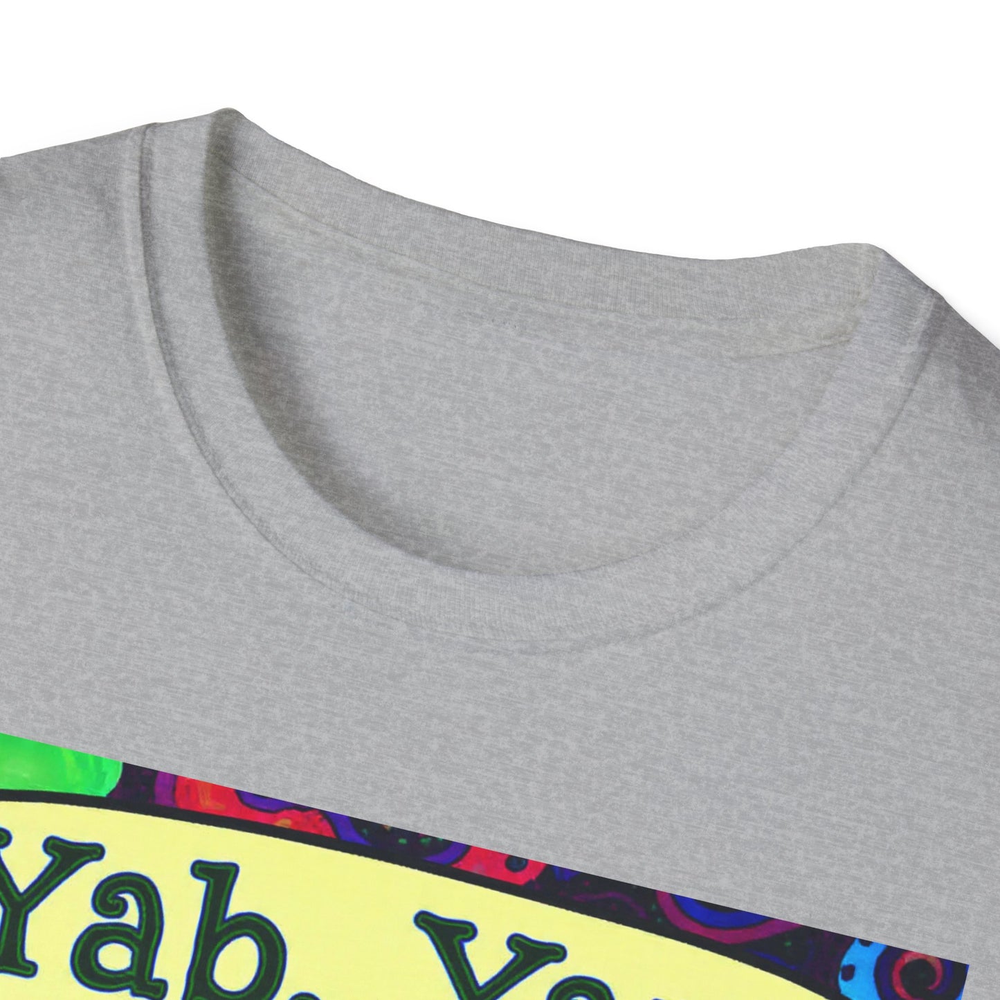 Yab, Yart or Yong Graphic T-Shirt — Colorful Psychedelic Girl Art