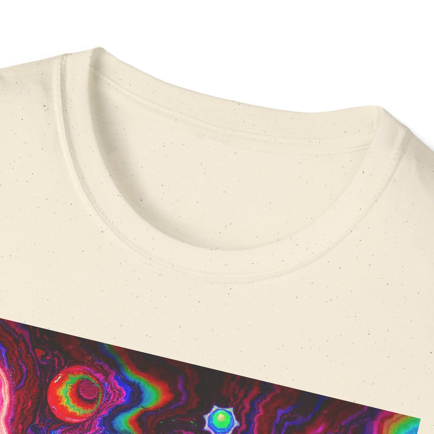 Copy of Yab, Yart or Yong Graphic T-Shirt — Colorful Psychedelic Girl Art