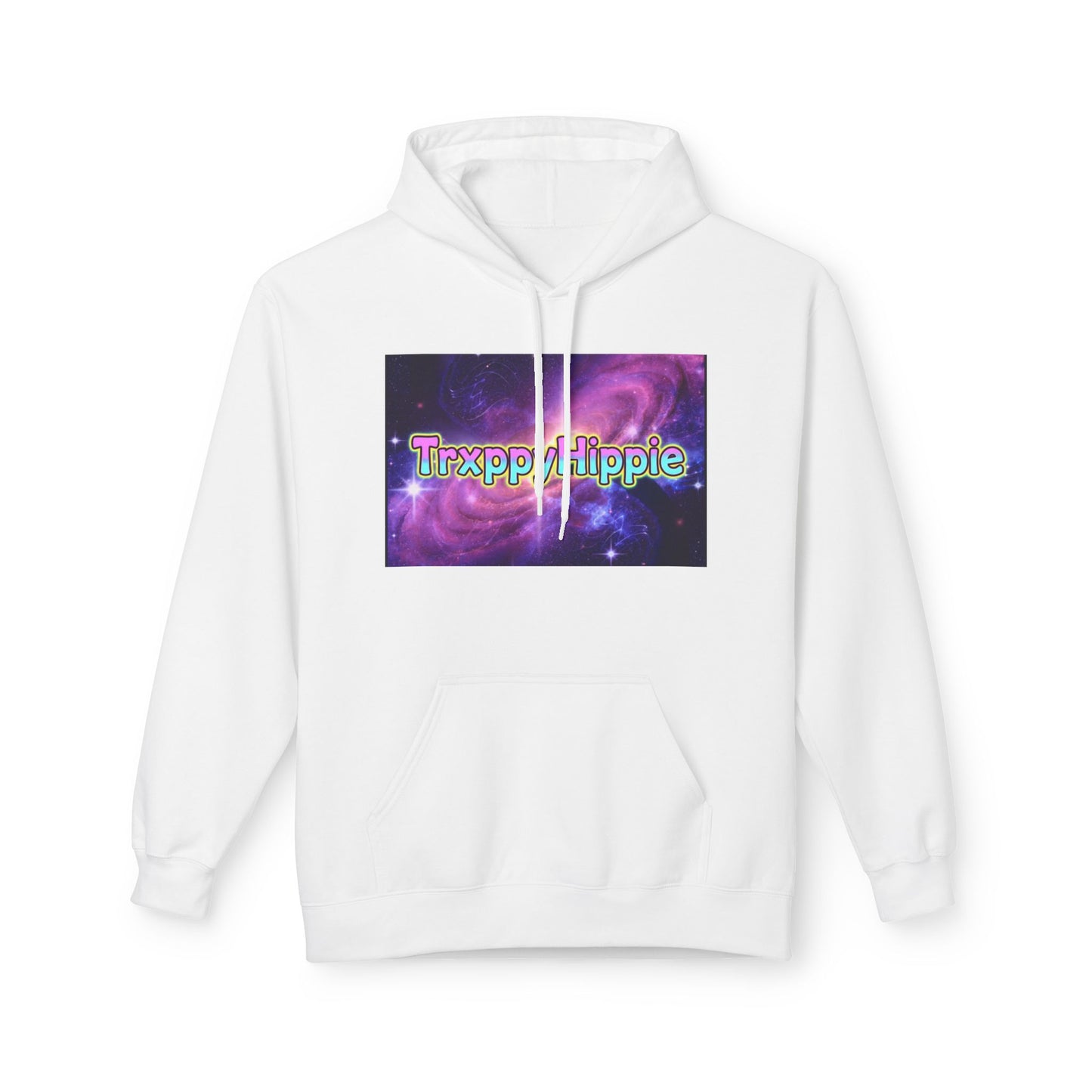 Trippy Hippie Hoodie — Retro Psychedelic Galaxy Graphic Hoodie