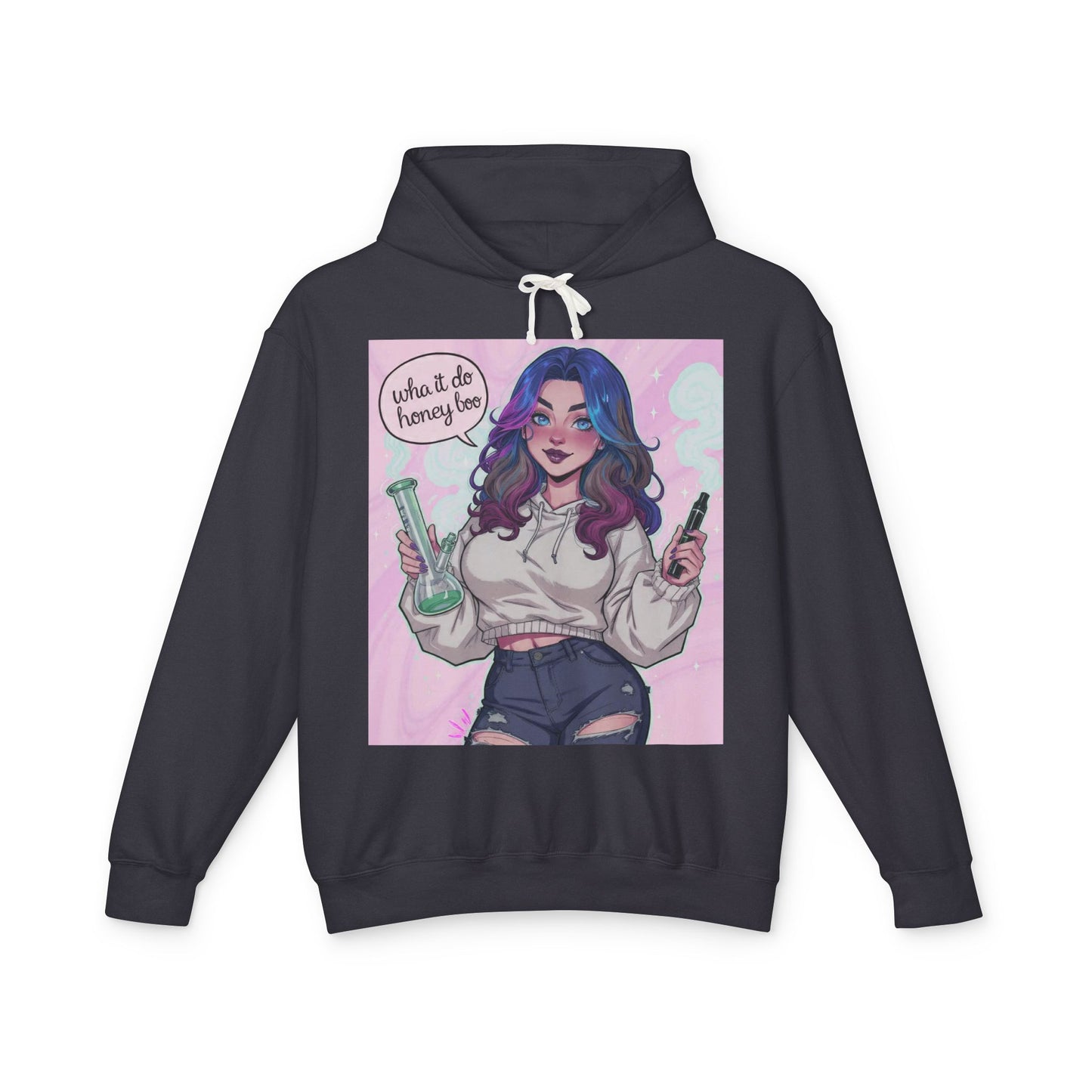 Copy of Psychedelic "Jab? Yart? or Yong?" Hoodie — Retro Tie-Dye Graphic Pullover