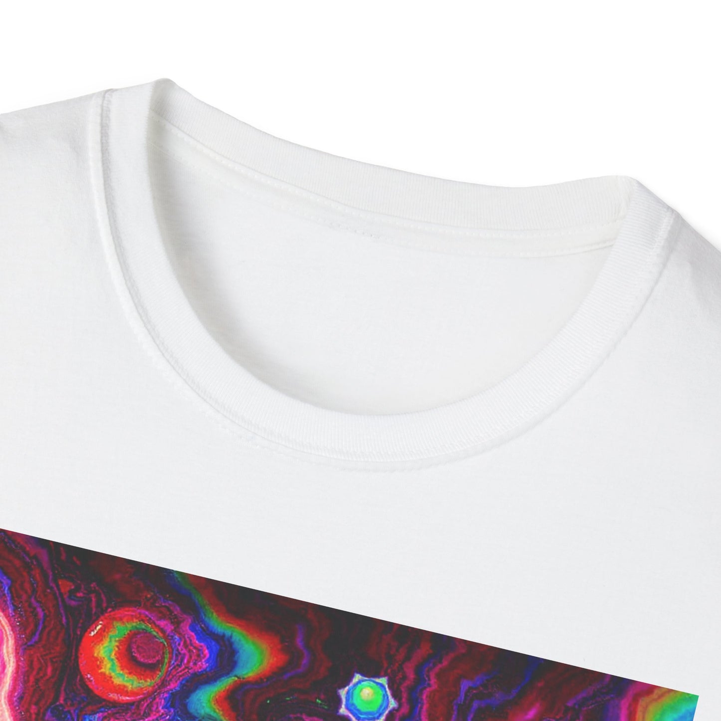 Copy of Yab, Yart or Yong Graphic T-Shirt — Colorful Psychedelic Girl Art